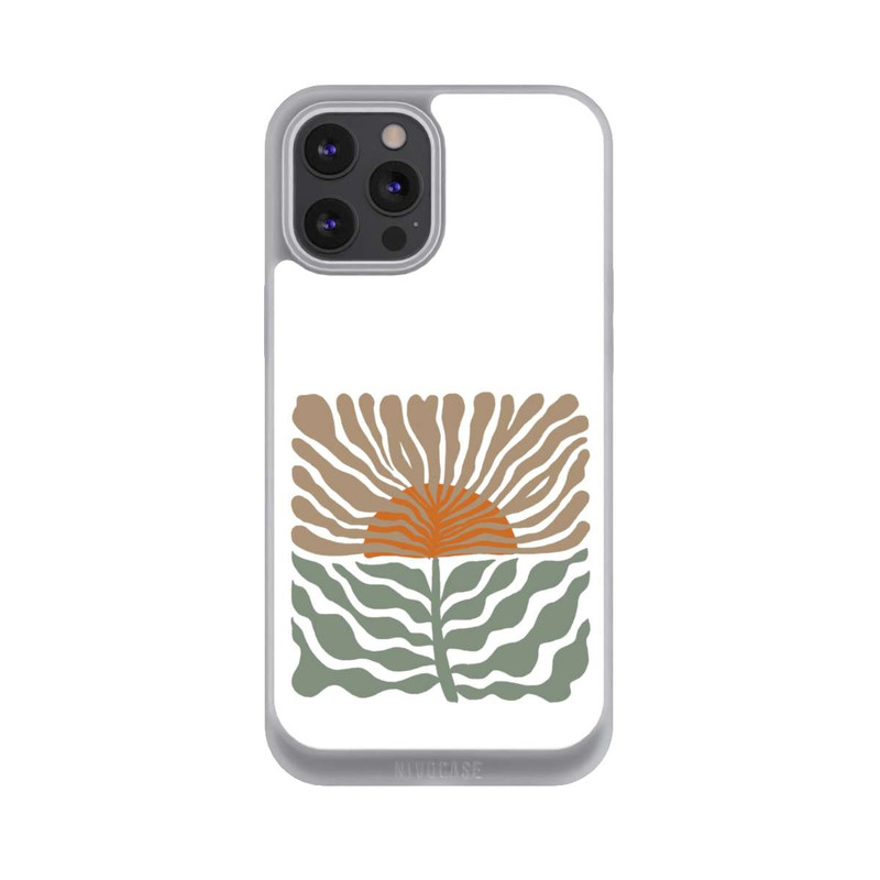 iPhone 12 Pro Max NIVOpure Fleurs au Lever du Soleil Boho