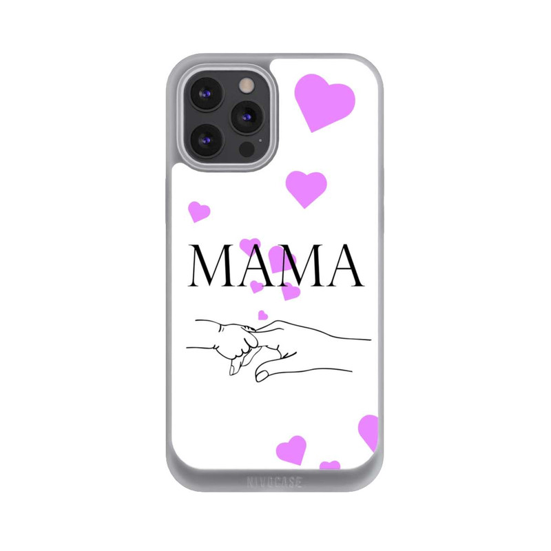 iPhone 12 Pro Max NIVOpure Mothers Day Line Art Hands