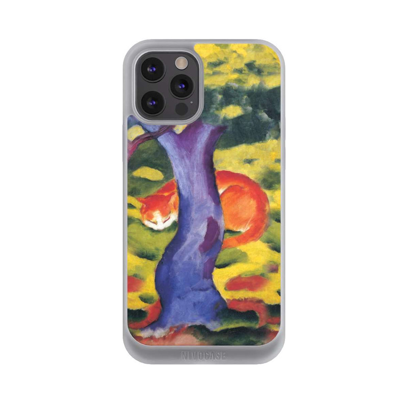 iPhone 12 Pro Max NIVOpure Katze hinter Einem Baum von Franz Marc