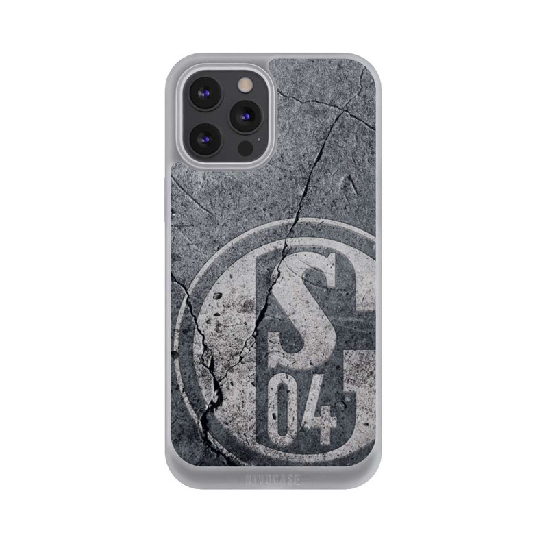 iPhone 12 Pro Max NIVOpure Schalke 04 Beton Look