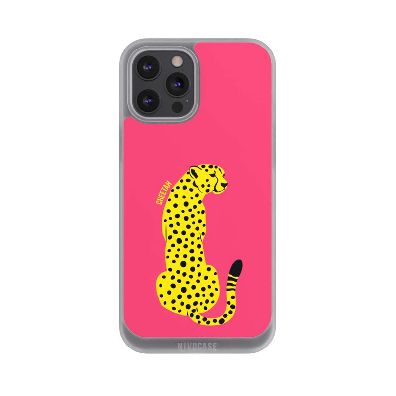iPhone 12 Pro Max NIVOpure Colourful Yellow Cat