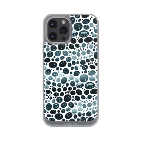 Apple iPhone 12 Pro Max NIVOpure Abstrakt Oval Türkis