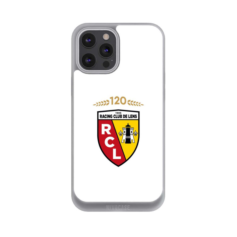 iPhone 12 Pro Max NIVOpure 120 Jahre Jubiläums Logo weiß