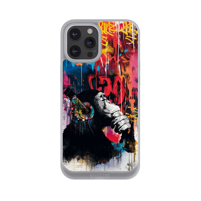 iPhone 12 Pro Max NIVOpure Chimp Blue Streetart