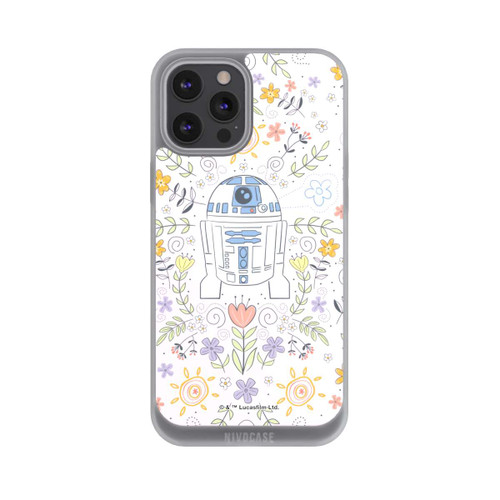 Apple iPhone 12 Pro Max NIVOpure R2D2 Blumen Muster