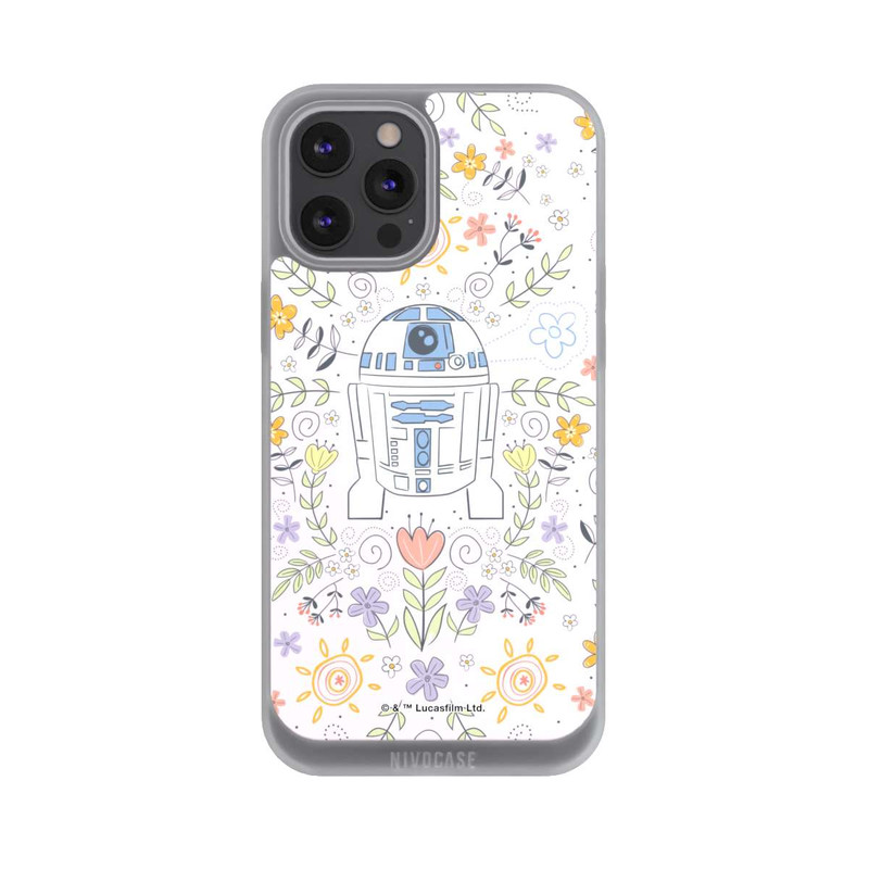 iPhone 12 Pro Max NIVOpure R2D2 Blumen Muster