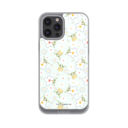 Apple iPhone 12 Pro Max NIVOpure Baby Yoda Blumen Muster