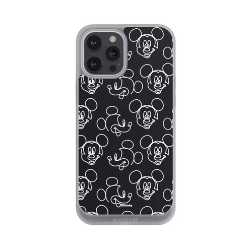Apple iPhone 12 Pro Max NIVOpure Disney Mickey Muster Schwarz
