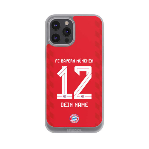 Apple iPhone 12 Pro Max NIVOpure FC Bayern München Trikot Personalisierbar 25-26