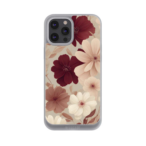 Apple iPhone 12 Pro Max NIVOpure Romantic Flowers Beige with AI
