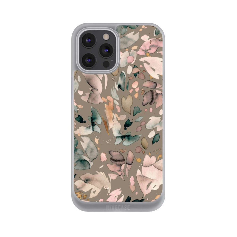 iPhone 12 Pro Max NIVOpure Sanftes Blatt Braun