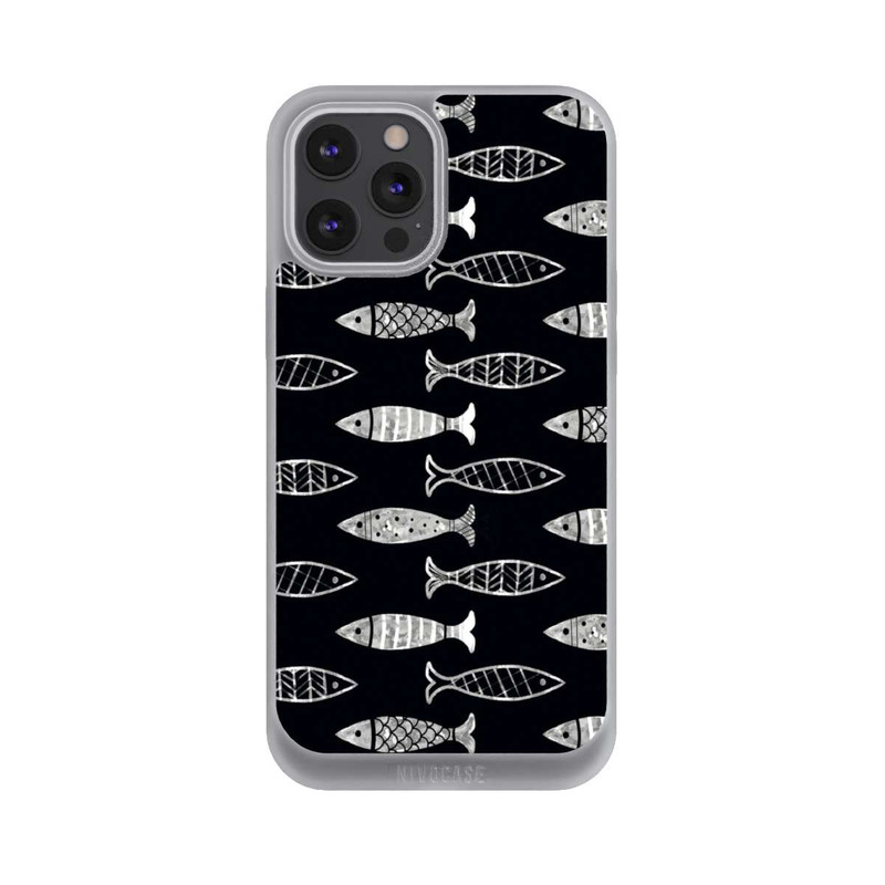 iPhone 12 Pro Max NIVOpure Black Fishy Theme