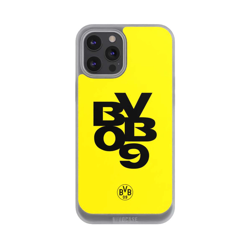 iPhone 12 Pro Max NIVOpure BVB09 Schwarz Gelb