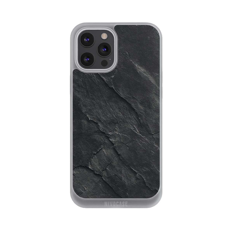 iPhone 12 Pro Max NIVOpure Dunkler Schiefer Look
