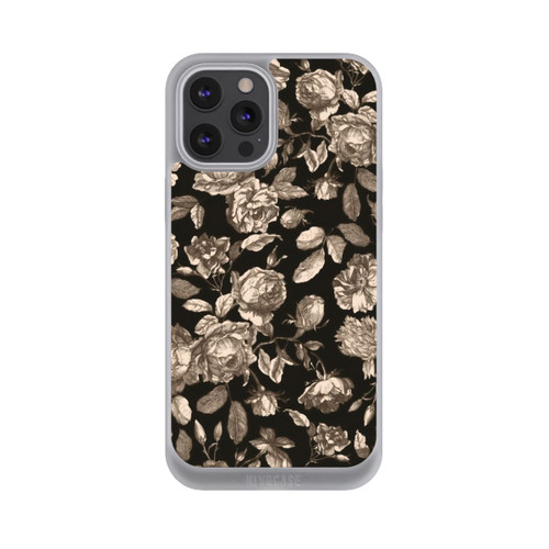 Apple iPhone 12 Pro Max NIVOpure Leinwand dunkle Blumen