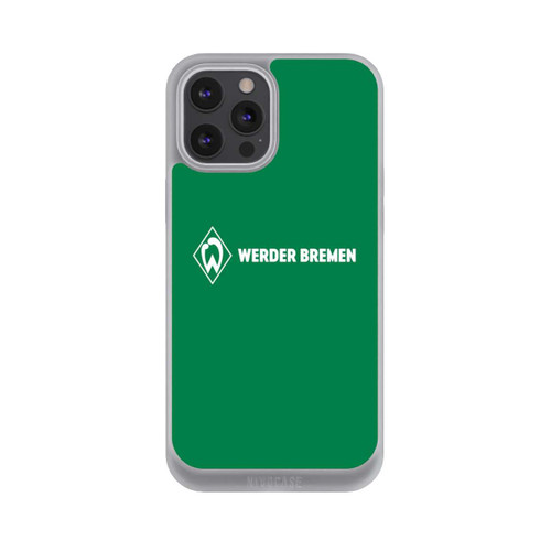 Apple iPhone 12 Pro Max NIVOpure Werder Bremen Schriftzug Raute Grün