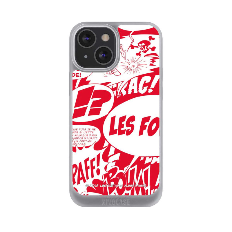 iPhone 13 Mini NIVOpure Sprechblasen Asterix Rot