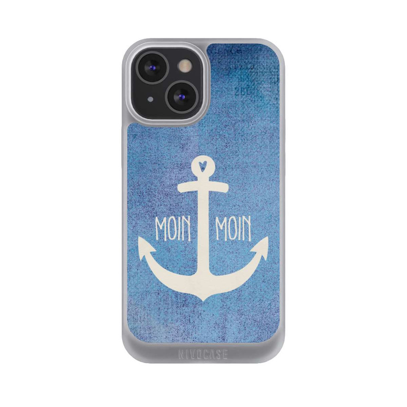 iPhone 13 Mini NIVOpure Moin Moin Anker Blau