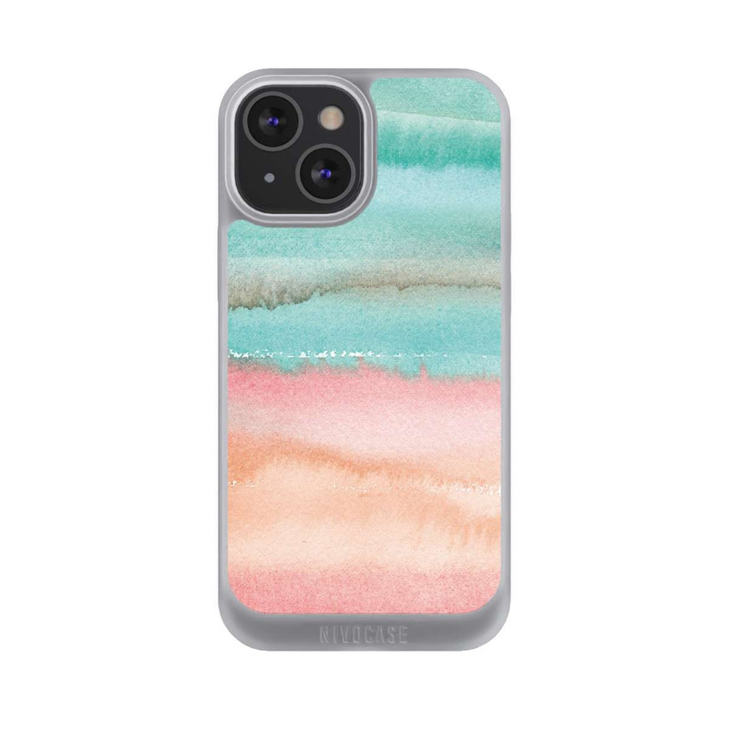 iPhone 13 Mini NIVOpure sommerlicher Farbverlauf Aquarell