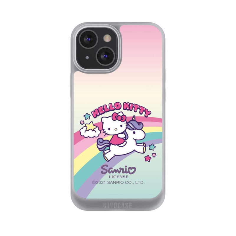 iPhone 13 Mini NIVOpure Hello Kitty Regenbogen 
