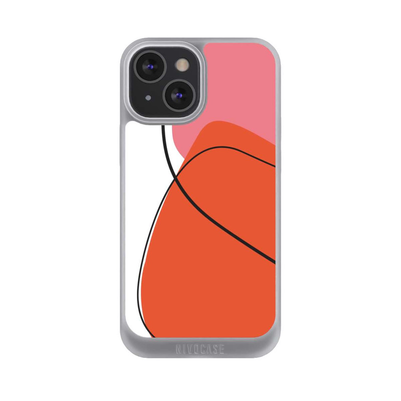 iPhone 13 Mini NIVOpure Meine orangefarbene Kunst