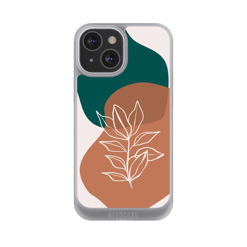iPhone 13 Mini NIVOpure Abstract Botanical Pattern 3