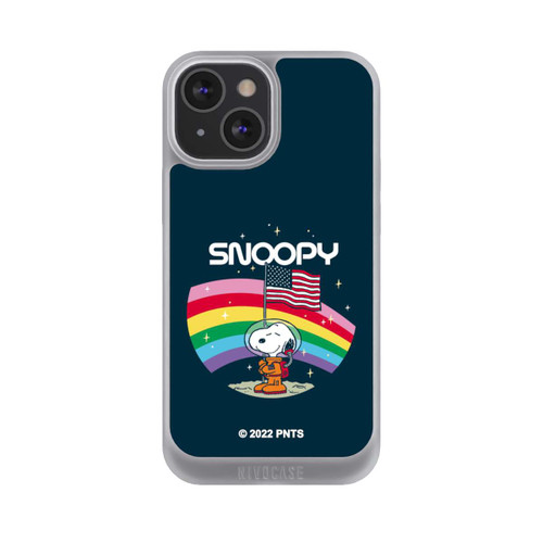 Apple iPhone 13 Mini NIVOpure Snoopy Weltraumreisender Regenbogen