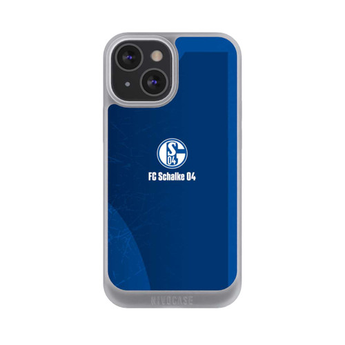 Apple iPhone 13 Mini NIVOpure Schalke 04 Blauer Hintergrund Mit Logo