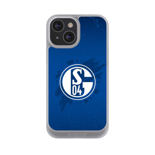 Apple iPhone 13 Mini NIVOpure Schalke 04 Farbe Fleck Blau