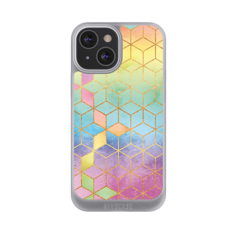 iPhone 13 Mini NIVOpure Regenbogenwürfel