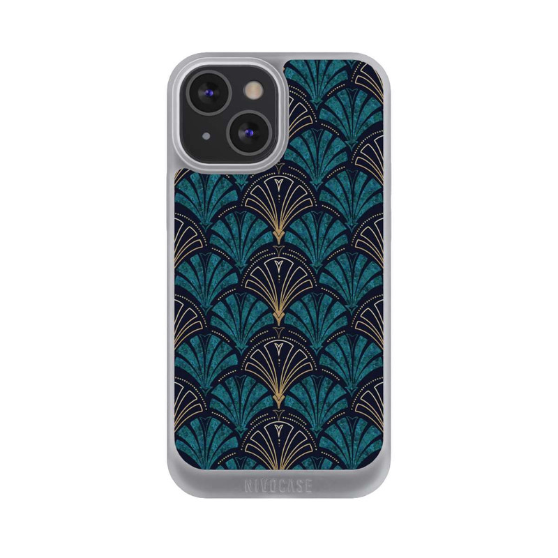 iPhone 13 Mini NIVOpure Éventails Art Déco Or