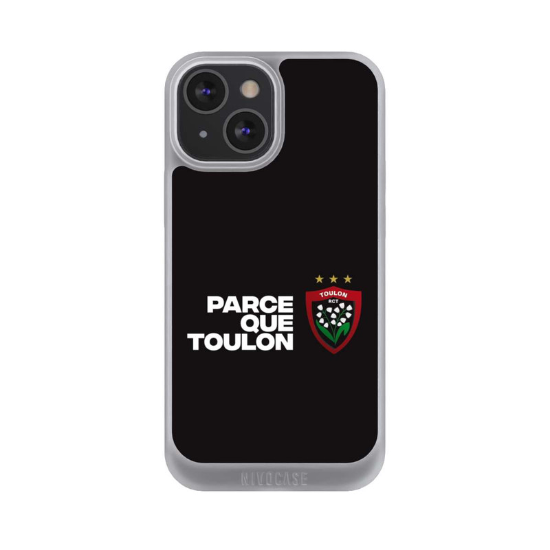 iPhone 13 Mini NIVOpure RC Toulonnais PQT Schwarz
