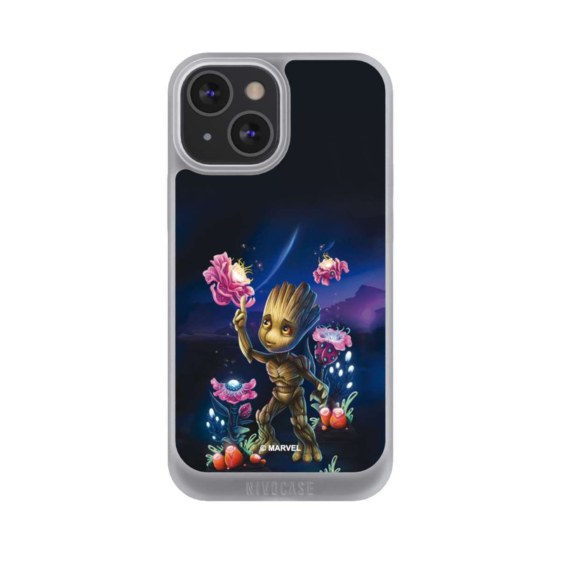 iPhone 13 Mini NIVOpure Baby Groot Blumen
