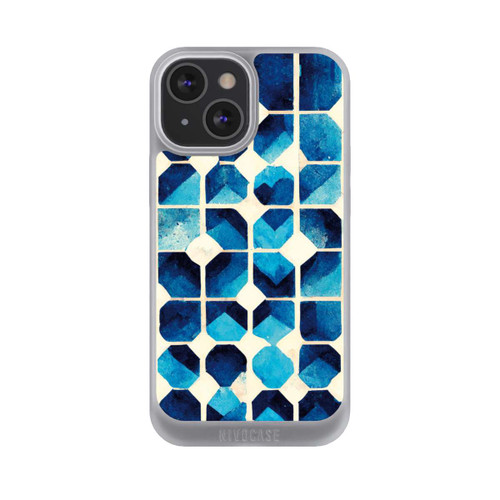 Apple iPhone 13 Mini NIVOpure Blaues Muster