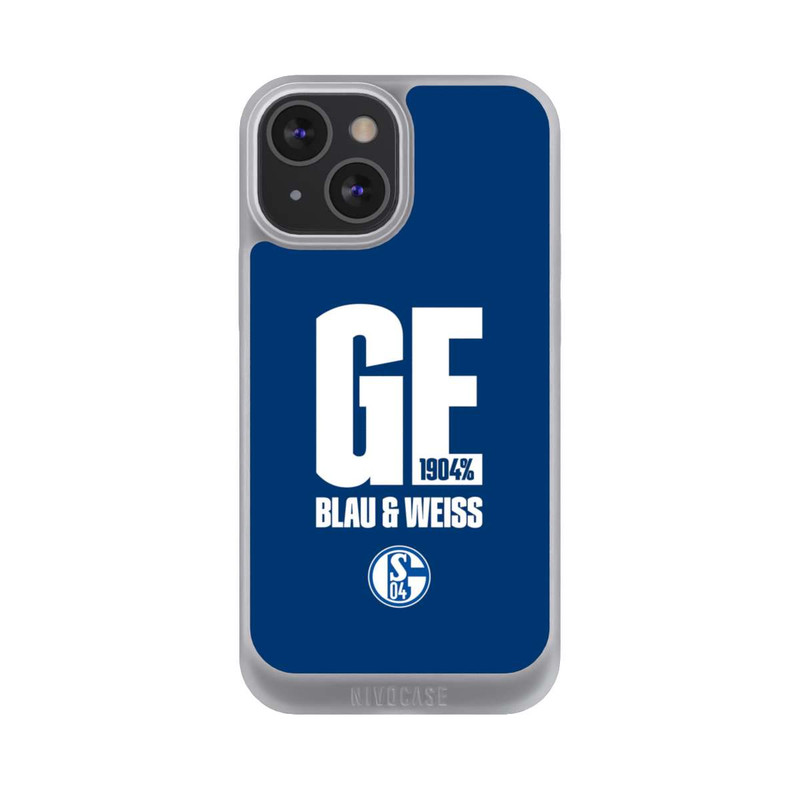 iPhone 13 Mini NIVOpure S04 GE Blau & Weiss