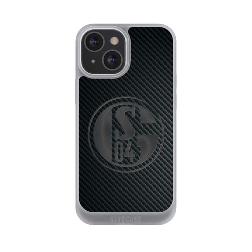 Apple iPhone 13 Mini NIVOpure Schalke 04 Carbon Look
