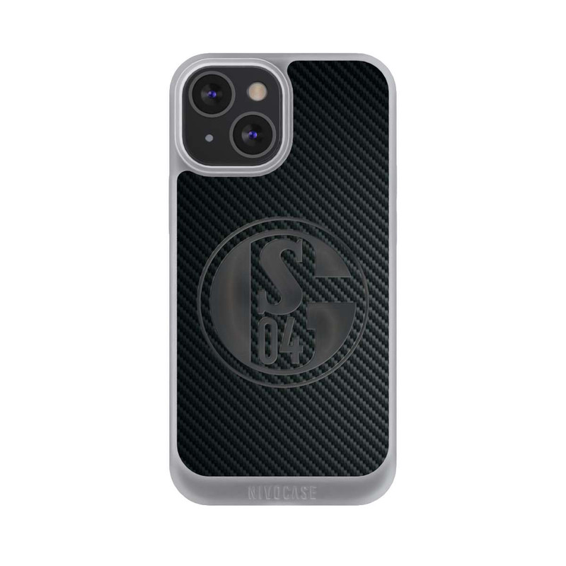 iPhone 13 Mini NIVOpure Schalke 04 Carbon Look