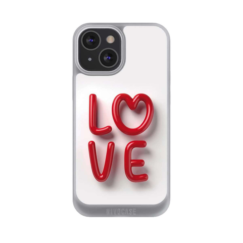 iPhone 13 Mini NIVOpure Love Statement Red with AI