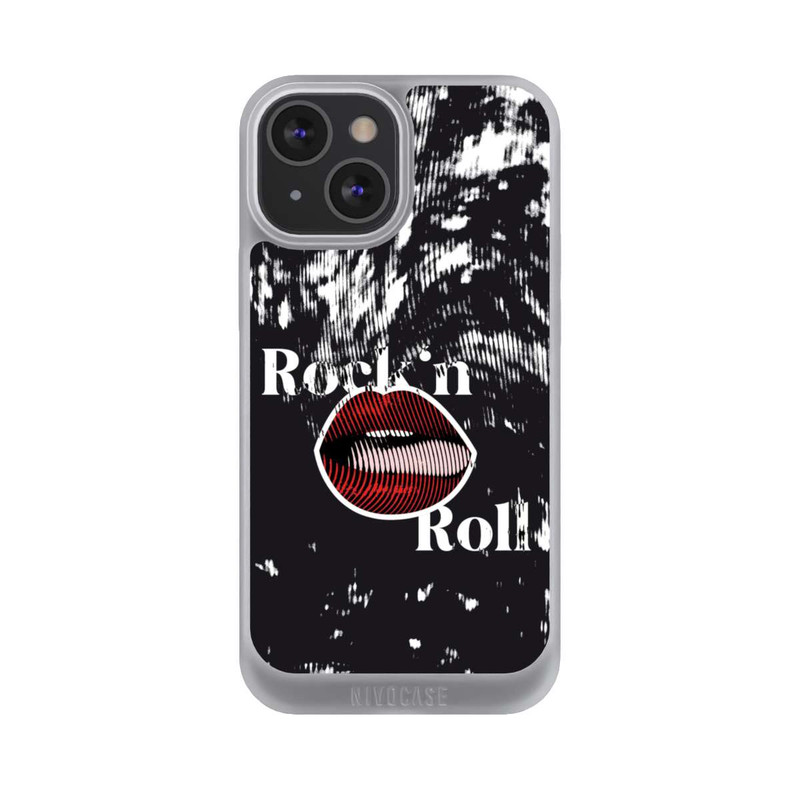 iPhone 13 Mini NIVOpure Rock 'n Roll Grid Art