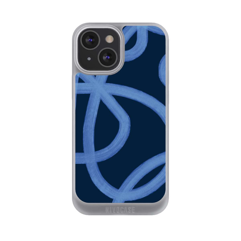 iPhone 13 Mini NIVOpure Laced Up Tones of Blue