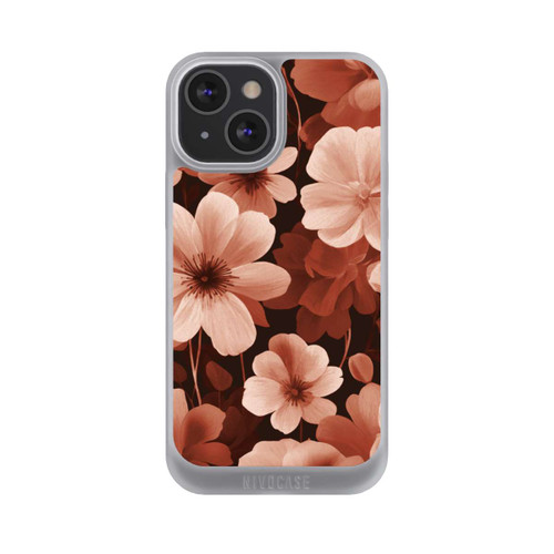 Apple iPhone 13 Mini NIVOpure Rote Negativblumen mit KI