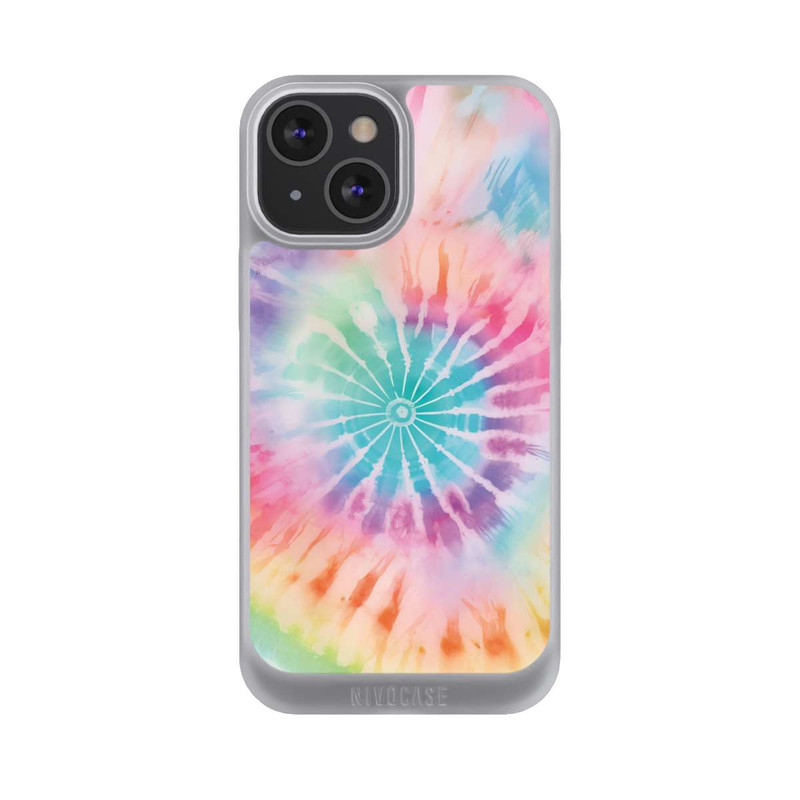 iPhone 13 Mini NIVOpure Rainbow Color Tie Dye 