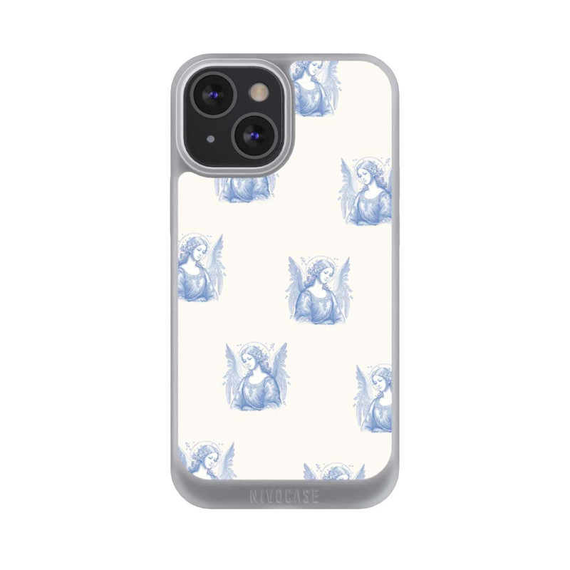iPhone 13 Mini NIVOpure Angel Pattern Toile de Jouy