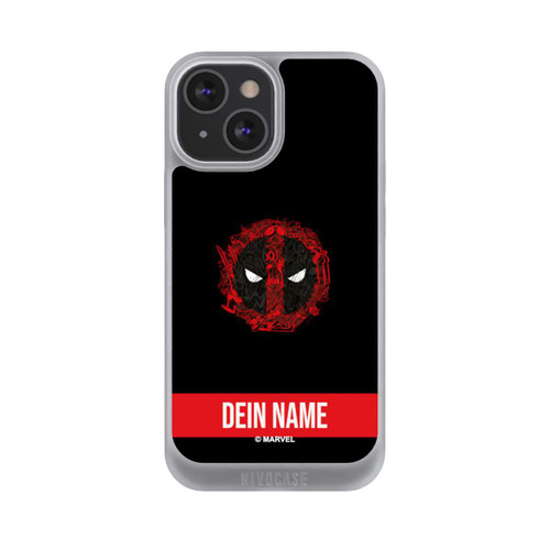 Apple iPhone 13 Mini NIVOpure Deadpool Logo Personalisierbar