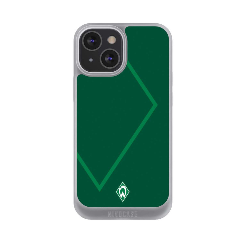 iPhone 13 Mini NIVOpure Werder Grün Rautenelement