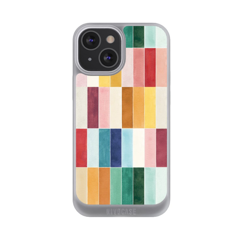 iPhone 13 Mini NIVOpure Modern Craft Geometric Rectangular Tiles