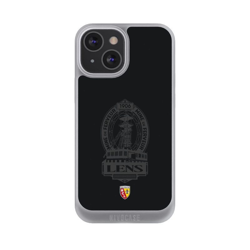 iPhone 13 Mini NIVOpure RC Lens Mine de Ferveur Emblème noir