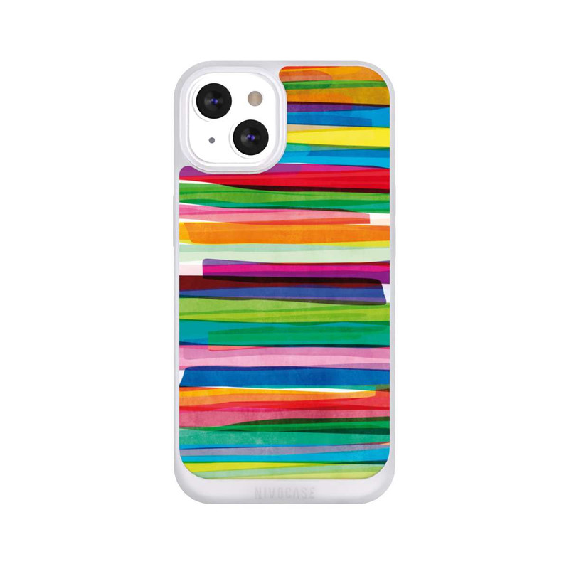 iPhone 13 NIVOpure Rayures Colorées 1