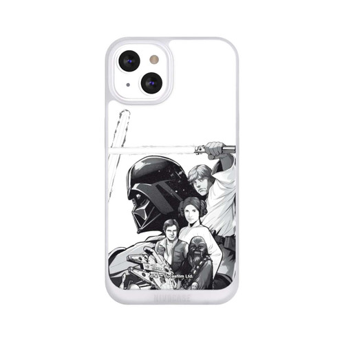 Apple iPhone 13 NIVOpure StarWars Charaktere - Schwarz-Weiß