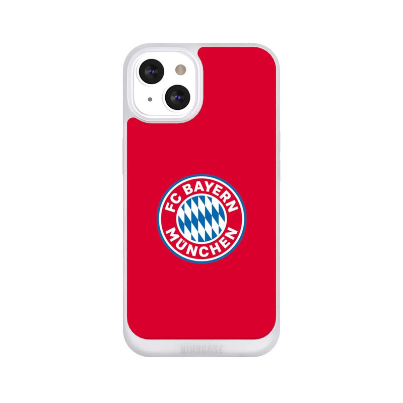 iPhone 13 NIVOpure FCB Logo auf Rot